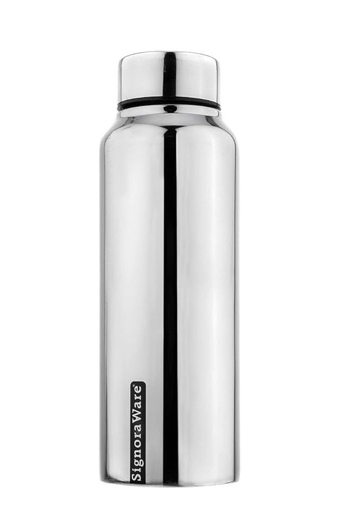 Picture of Signoraware Aqua Mirror Finish Steel Water Bottles 750 ml