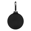 Picture of Vinod Hanos Non-Stick Flat Multi Tawa 30 cm Diameter, Hard Anodised Non-Stick Coating with Bakelite Riveted Handle - 5.25 mm Thickness, Black (Induction and Gas Stove Friendly)