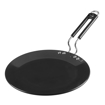 Picture of Vinod Black Pearl Plus Hard Anodised Roti / Paratha / Phulka Tawa, 22 cm Diameter with Riveted Sturdy Handle - 5.25 mm Thickness, Black (Induction and Gas Stove Base