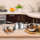 Show details for Vinod Platinum Triply Stainless Steel 3Pcs Combo Set Silver (Induction Friendly)(Kadai,Frypan and Milkpan) Picture of Vinod Platinum Triply Stainless Steel 3Pcs Combo Set Silver (Induction Friendly)(Kadai,Frypan and Milkpan)