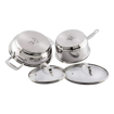 Picture of Vinod Stainless Steel Induction Friendly Como Cookware Set- 2 Piece