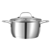 Picture of Vinod Stainless Steel Induction Friendly Como Cookware Set - 3 Pcs, Silver