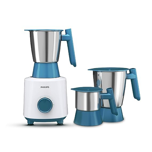 Philips HL7535/00 Mixer Grinder, 500W, 3 Jars, Bigger jar sizes की तस्वीर