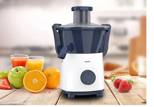 Philips Juicer HL7566/00, 500 Watts (Deep Azure) की तस्वीर