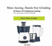 Picture of PHILIPS Juicer Mixer Grinder, HL7567/00, 500 Watts, 2 Jar (Deep Azure)