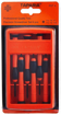 Picture of Taparia PST6 Steel Precision Screw Driver Set (Orange and Black, Pack of 6)