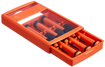 Picture of Taparia PST6 Steel Precision Screw Driver Set (Orange and Black, Pack of 6)