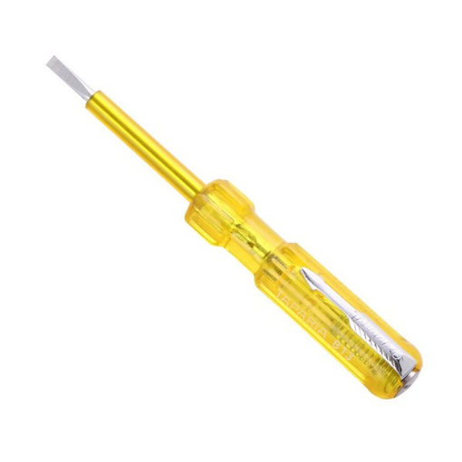 Taparia Cellulose Acetate Plastic 813 Screw Driver with Neon Bulb 130 mm (Yellow, Pack of 10) की तस्वीर