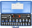 Taparia S-15MXL  S-15HXL Hexagonal Socket Set 12.7mm (1/2") Square Drive, 19 Sockets + 5 Accessories की तस्वीर