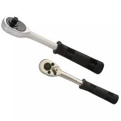 Picture of Taparia 2715 Ratchet Handle with Square Coupler Socket Accessory (500 mm)