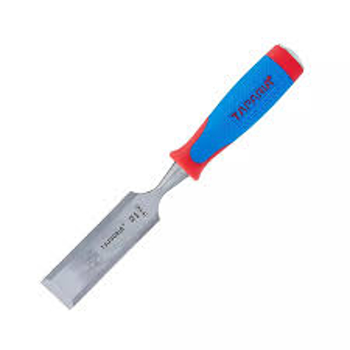 Picture of Taparia WCB32 Steel (32mm) Bevelled Edge Chisel (Blue and Silver)