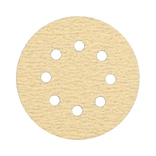 Picture of Taparia 6" Velcro Disc With 6 Holes, Grit 80 - Pack Of 20 (VDG 6680)