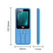 Picture of itel it5027 Keypad Mobile Phone with 2.4 inch Display Size |11mm Slim Body| 1200 mAh Battery| King Voice | Blue