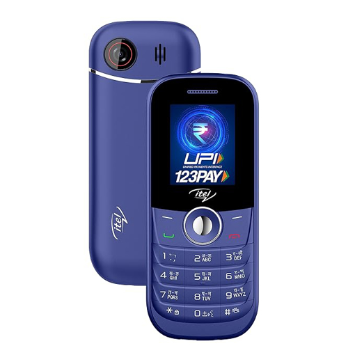 itel SG200 Keypad Mobile Phone with 1200mAh Battery|1.3 MP Camera |1.8 inch Display|UPI Pay|Crystal Clear Calls | 4 Hour Service|Kingvoice|Metal Finish की तस्वीर