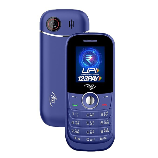 Picture of itel SG200 Keypad Mobile Phone with 1200mAh Battery|1.3 MP Camera |1.8 inch Display|UPI Pay|Crystal Clear Calls | 4 Hour Service|Kingvoice|Metal Finish