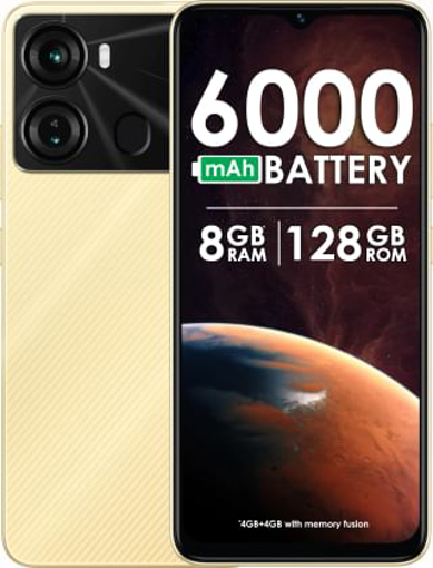 Picture of itel P40 (Luxurious Gold, 128 GB)  (4 GB RAM)