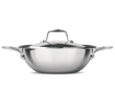 Picture of Milton Pro Cook Triply Stainless Steel Kadhai with Lid, 26 cm / 3.6 Litre