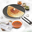 Picture of Milton Pro Cook Black Pearl Induction Non-Stick Flat Tawa, 32 cm, Grey