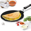 Picture of MILTON Pro Cook Blackpearl Induction Dosa Tawa Without Edge, 30 cm, Black | Non - Stick Pan | Induction Base | Food Grade | Flame & Hot Plate Safe | Dishwasher Safe