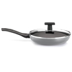 MILTON Pro Cook Black Pearl Induction Fry Pan with Glass Lid, 26 cm /2.2 Litre की तस्वीर