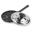 Picture of Milton Pro Cook Appam Patra 12 Pit with Stainless Steel Lid, Black