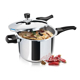 Show details for Milton Pro Cook Triply Stainless Steel Pressure Cooker With Outer Lid, 5 litre, Silver | Dishwasher Safe | Food Safe | Induction Safe | Hot Plate Safe | Flame Safe Picture of Milton Pro Cook Triply Stainless Steel Pressure Cooker With Outer Lid, 5 litre, Silver | Dishwasher Safe | Food Safe | Induction Safe | Hot Plate Safe | Flame Safe