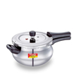 Picture of Prestige Deluxe Alpha Svachh 4 L Induction Bottom Pressure Cooker Handi  (Stainless Steel)