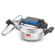 Show details for Prestige 2L Svachh FLIP-ON Mini Stainless Steel Pressure Cooker with glass lid|Innovative lock lid with spillage control|Gas & Induction compatible Picture of Prestige 2L Svachh FLIP-ON Mini Stainless Steel Pressure Cooker with glass lid|Innovative lock lid with spillage control|Gas & Induction compatible