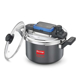 Show details for Prestige Svachh Flip-on Hard Anodised Spillage Control Outer Lid Pressure Cooker with Glass Lid, 5 Litre (Black) Picture of Prestige Svachh Flip-on Hard Anodised Spillage Control Outer Lid Pressure Cooker with Glass Lid, 5 Litre (Black)