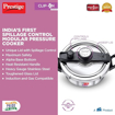 Prestige Svachh, 3 L, Stainless Steel Outer Lid Pressure Cookers, with deep lid for Spillage Control की तस्वीर