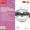 Picture of Prestige Svachh Clip-On 3.5 Litre Stainless Steel Outer Lid Pressure Kadai, 3.5 Liter