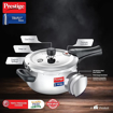 Picture of Prestige Stainless Steel Svachh Tri-Ply Handi Pressure Cooker 3 Litre, 3 Liter,Silver