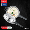 Picture of Prestige Svachh Triply 5 Litre, Silver Outer Lid Pressure Cooker (Aluminium)