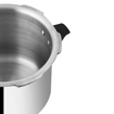 Picture of Prestige Popular Aluminium Outer Lid Pressure Cooker, 6 Litres, Silver (10020)