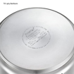 Picture of Prestige Nakshatra Essential Svachh Stainless Steel Pressure Cookers(2L, Silver, Tri-Ply Bottom, Inner Lid 20536)