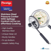 Picture of Prestige Nakshatra Essential Svachh Stainless Steel Pressure Cookers(3L, Silver, Tri-Ply Bottom, Inner Lid 20537)