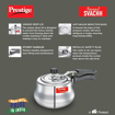 Picture of Prestige Nakshatra Plus Svachh Aluminium 2 Litre Inner Lid Pressure Handi ( Silver ), 2 Liter