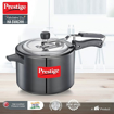 Picture of Prestige 5L Nakshatra Duo Plus Svachh Hard Anodised Pressure Cooker (Aluminium)|Gas & Induction compatible