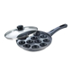 Show details for Prestige Aluminium Omega Select Plus Non Stick Paniyarakkal with Lid (24 cm, Black)- Gas Top Compatible Only, Black Picture of Prestige Aluminium Omega Select Plus Non Stick Paniyarakkal with Lid (24 cm, Black)- Gas Top Compatible Only, Black