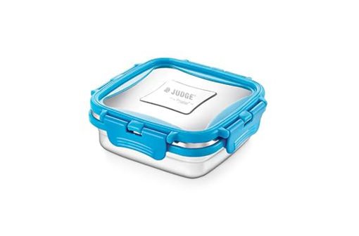 Judge by Prestige Classic Tiffin Square Containers Lunch Box (340ml) की तस्वीर