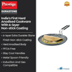 Picture of Prestige Durastone Hard Anodised Non-Stick Omni tawa(25 cm)|6 Layers Extra Durable Stone Coating|Stainless Steel Cool Touch Handles|Induction & Gas Compatible