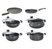 Picture of Prestige Omega Deluxe Gas Induction Base Non-Stick Kitchen Set, 6-Pieces