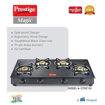 Picture of Prestige Magic 4 Burner Gas Stove- GTMC 04 L, Black Colour, Glass, Manual