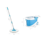 Picture of Prestige Clean Home PSB 10 Plastic Magic Mop (Blue)