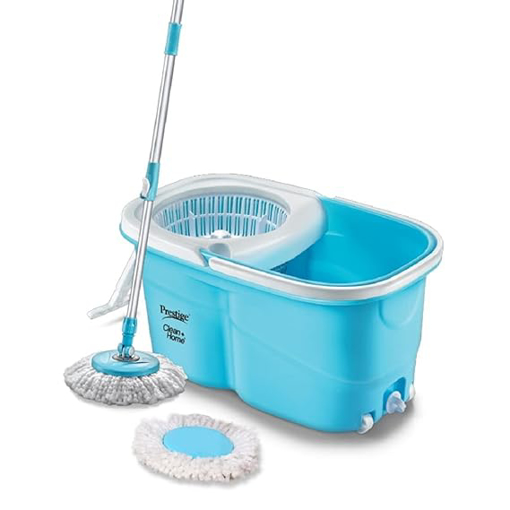 Picture of Prestige Plastic Cleanhome Maxima Magic Mop 02 With 2 Mop Heads