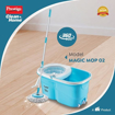 Picture of Prestige Plastic Cleanhome Maxima Magic Mop 02 With 2 Mop Heads