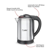 Picture of Prestige PKNSS 1.0 Electric Kettle 1L with Concealed Element(1500 W, Silver and Black, Stainless Steel, Automatic Power Cut-Off)