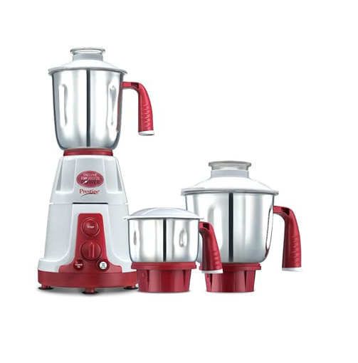 Picture of Prestige Deluxe VS (750 Watt) Mixer Grinder with 3 Stainless Steel Jar