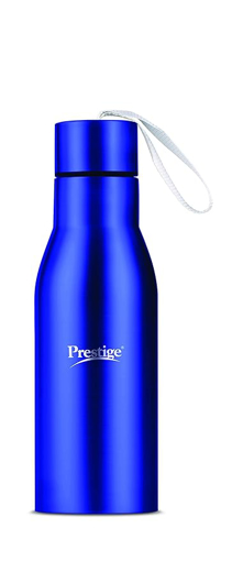 Picture of Prestige SS Water Bottle PSWBC 12, 750 ML, Stainless Steel, Blue