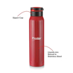 Picture of Prestige PSSB 05 SS Single Walled Stainless Steel Water Bottle 900ml, Red-Pack of 1